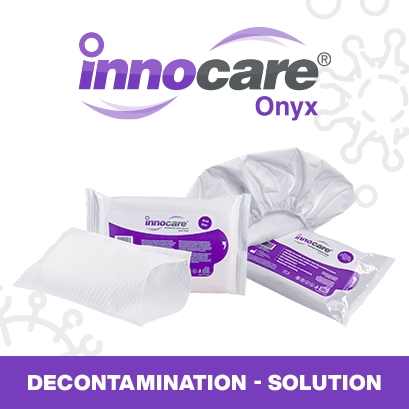 Antiseptisch preventief wassen zonder water met Innocare® Onyx